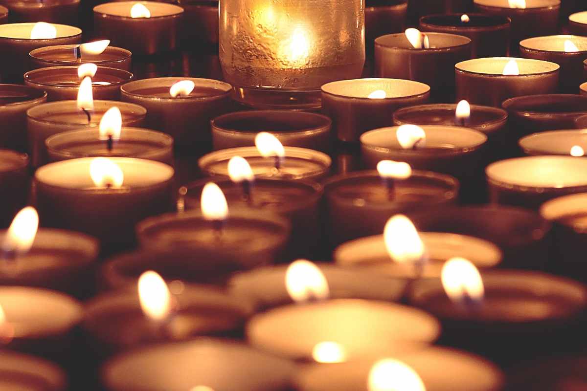 Candele lutto
