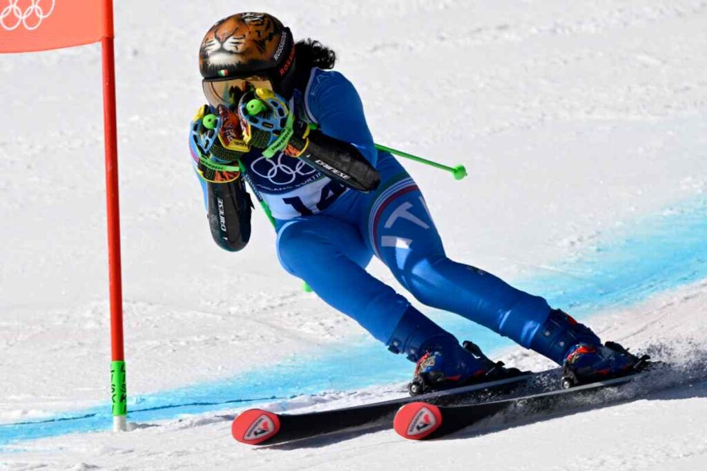 Federica Brignone sugli sci