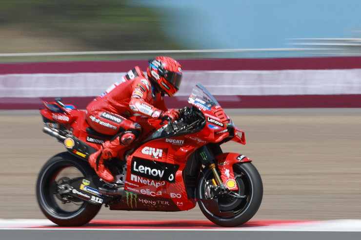 Marc Marquez in sella alla Ducati