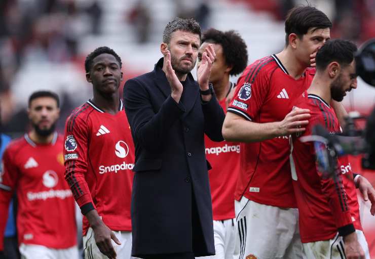 Michael Carrick con il Manchester United