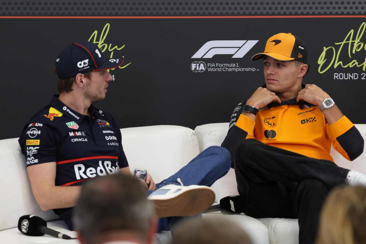 Verstappen e Norris