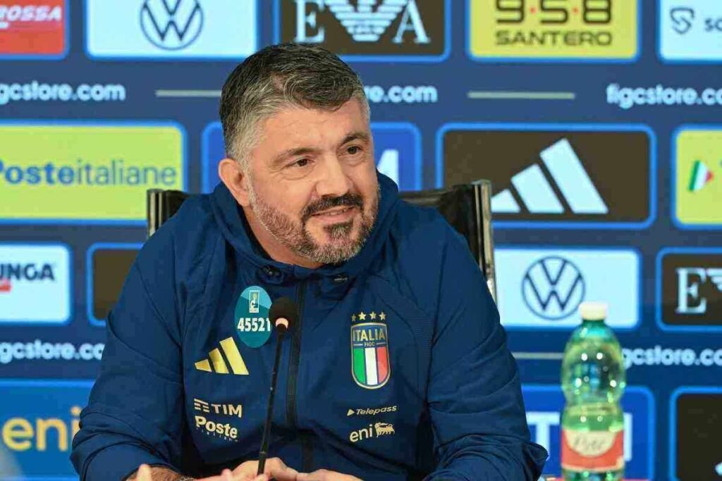 Gattuso in conferenza stampa