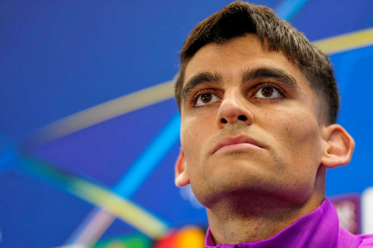 Gerard Martin in conferenza stampa