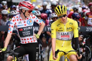 Tadej Pogacar e Jonas Vingegaard