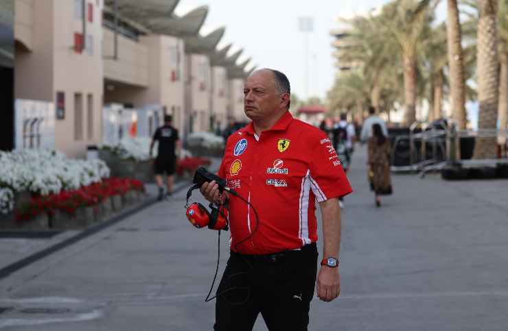 Frederic Vasseur nel paddock