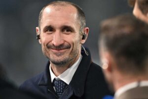 Giorgio Chiellini in primo piano