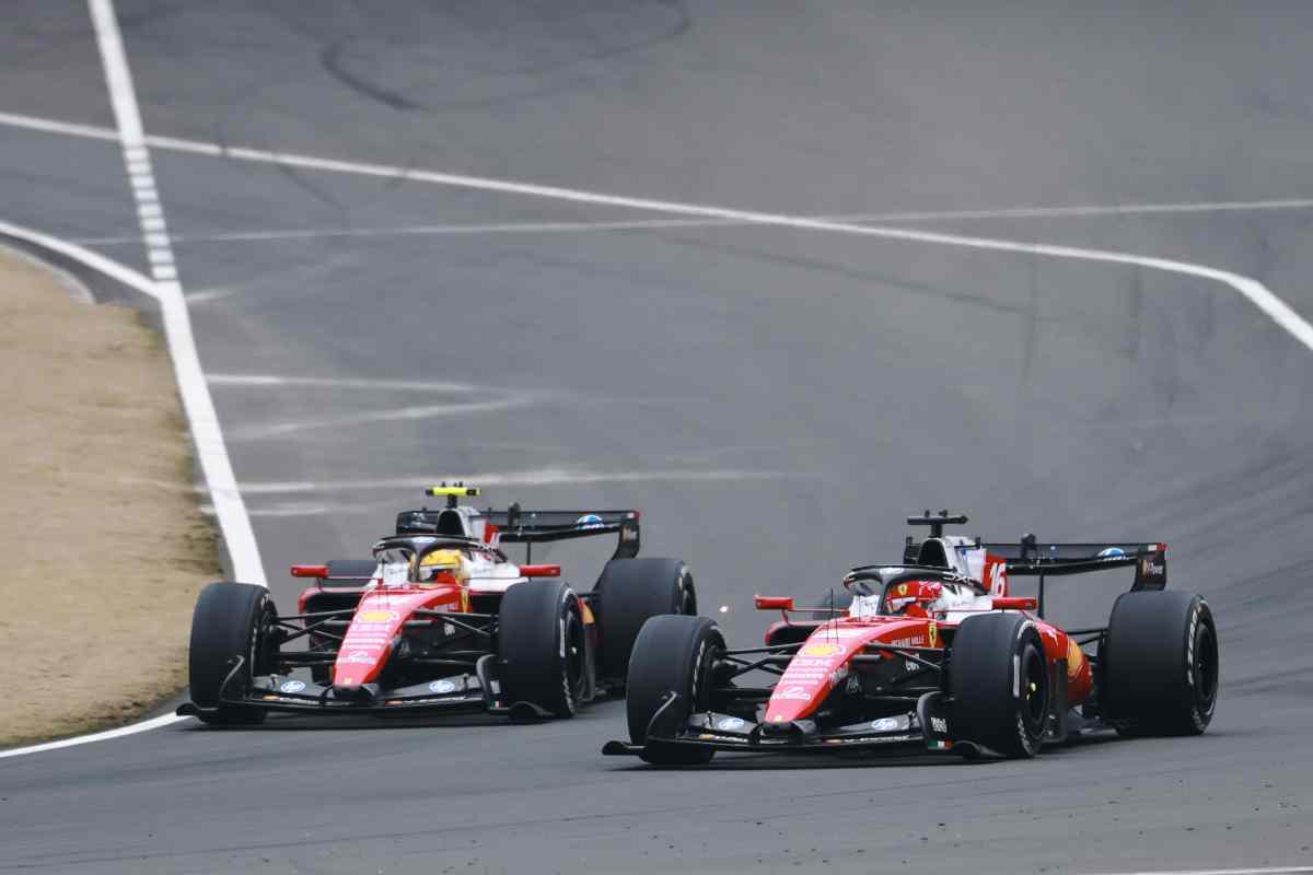 Hamilton e Leclerc in gara a Shanghai
