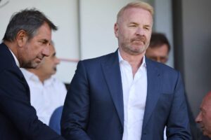 Igli Tare in primo piano