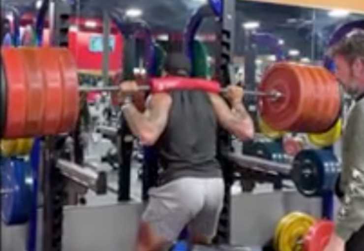 Marcell Jacobs si allena