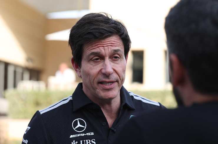 Toto Wolff in primo piano