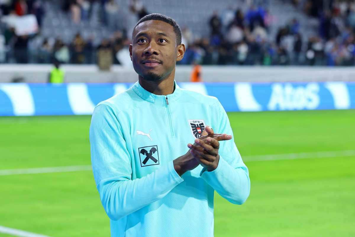 David Alaba con l'Austria