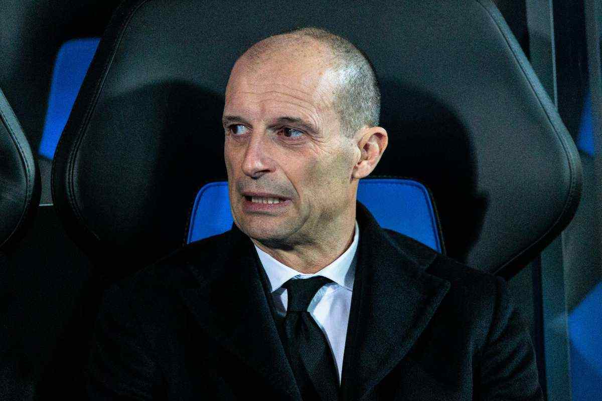 Max Allegri in primo piano