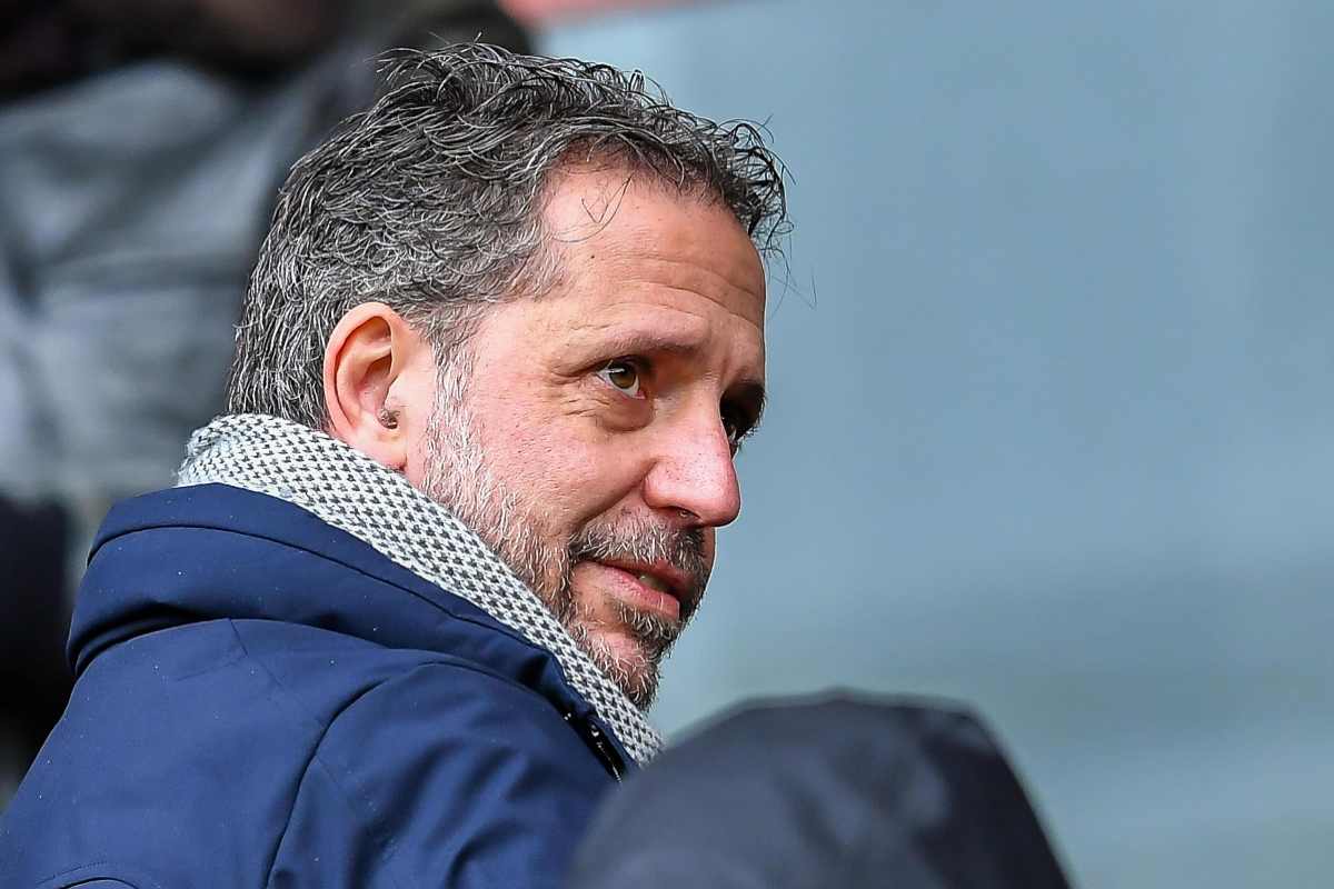 Fabio Paratici in tribuna