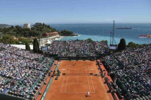 il campo centrale del Masters di Montecarlo