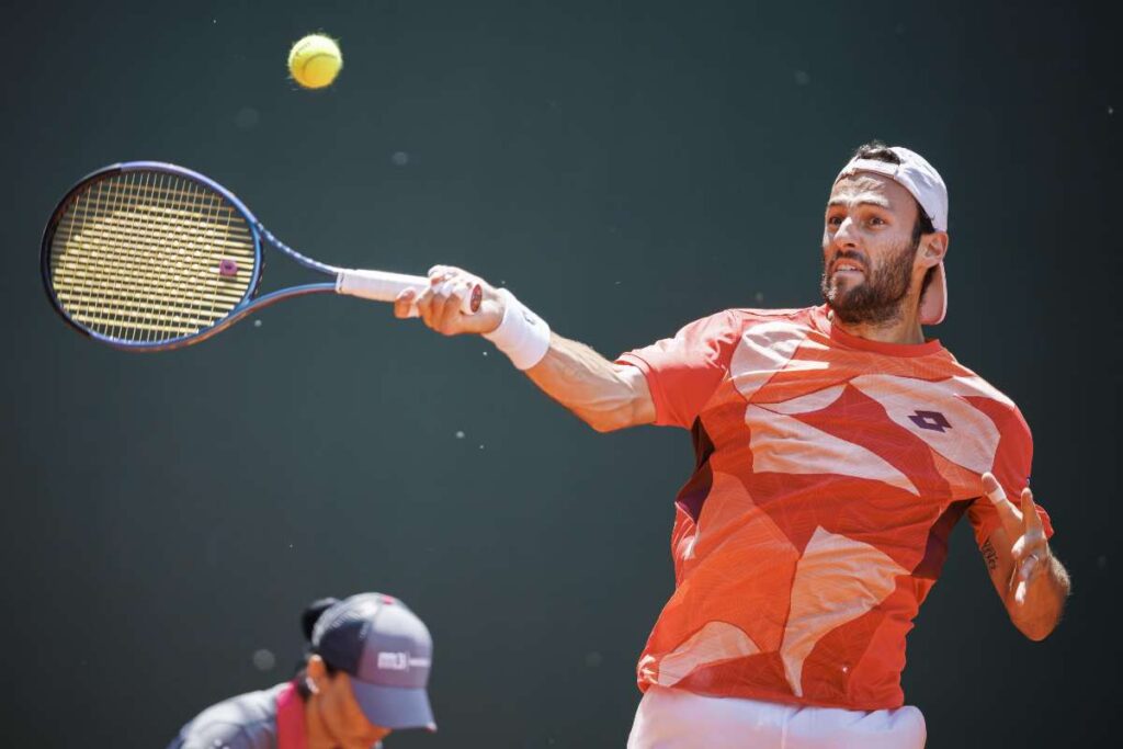 Stefano Travaglia in campo