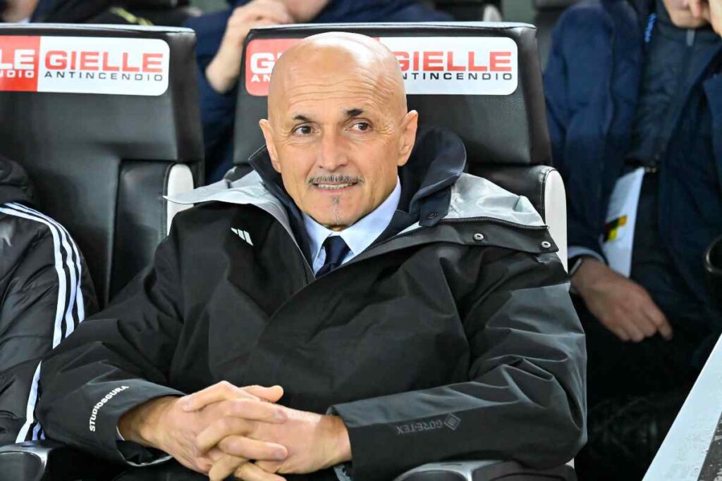 Luciano Spalletti in panchina