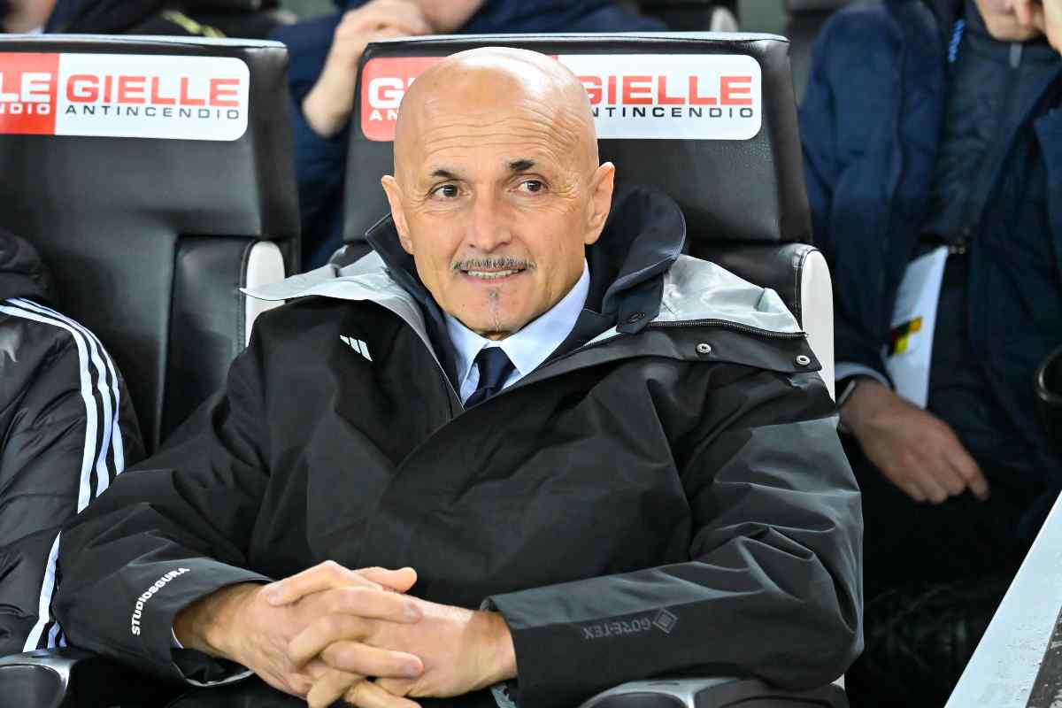 Luciano Spalletti in panchina