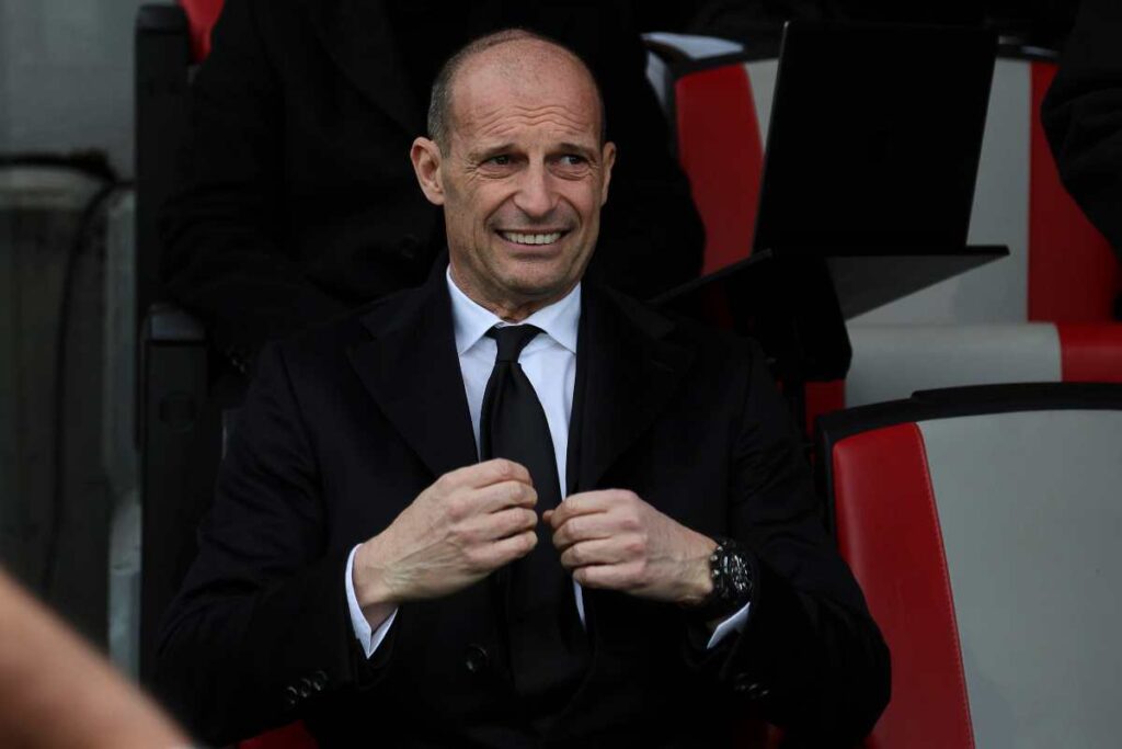 Massimiliano Allegri in panchina