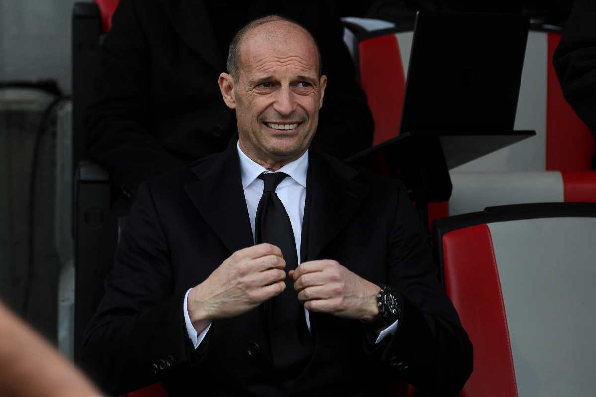 Massimiliano Allegri in panchina