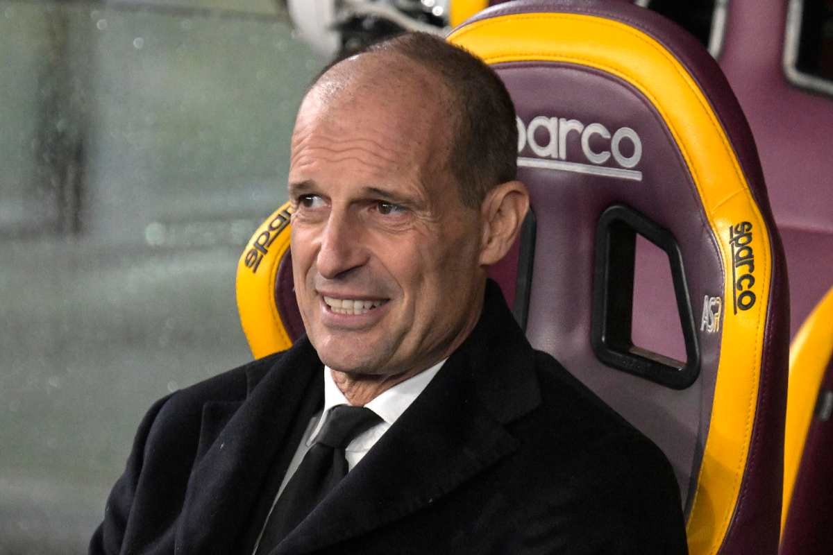 Massimiliano Allegri in panchina